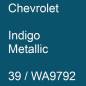 Preview: Chevrolet, Indigo Metallic, 39 / WA9792.